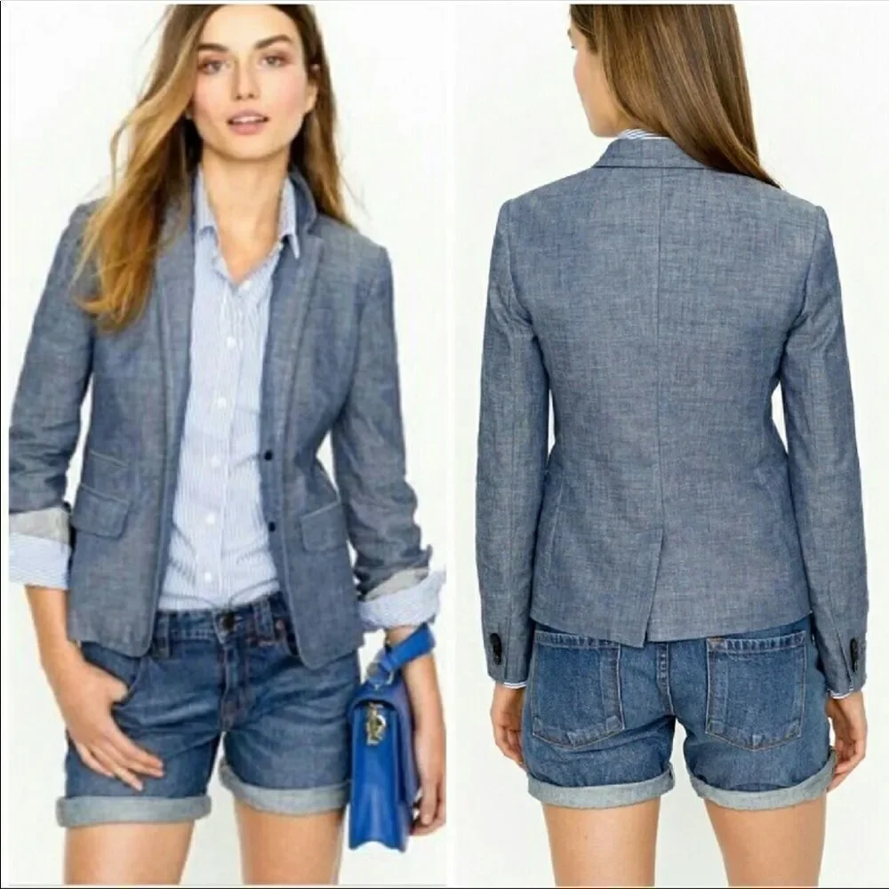 ✨HP✨JCrew Denim Hipslung Shorts✨